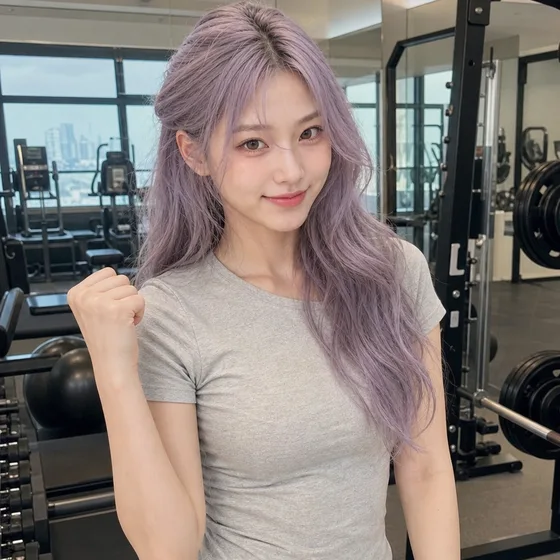 목표를 달성했을 때의 미연 표정